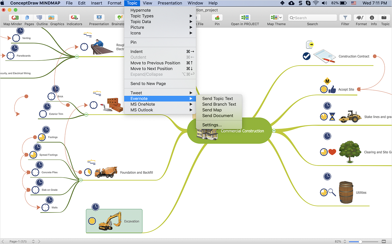 How to Get Started with ConceptDraw Solution for Evernote