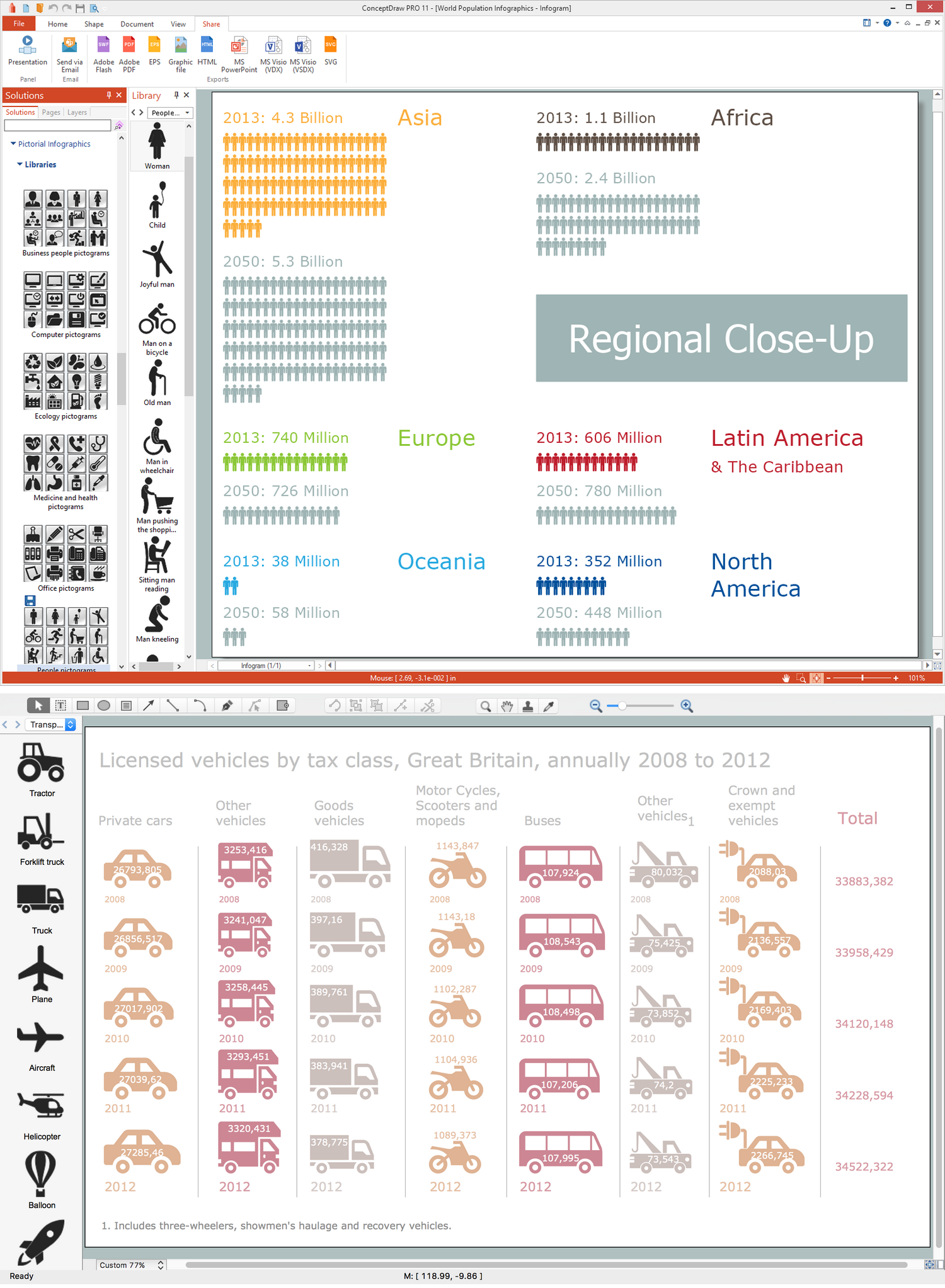 microsoft infographics software