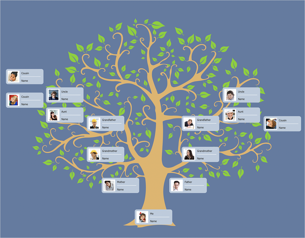 Making A Family Tree ConceptDraw HelpDesk