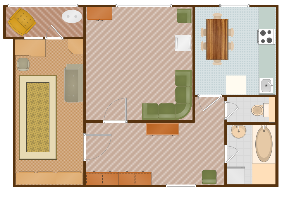 Floor Plan - Apartment Plan Sample