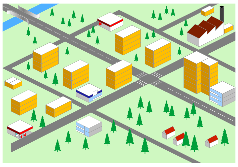 3D Directional Map