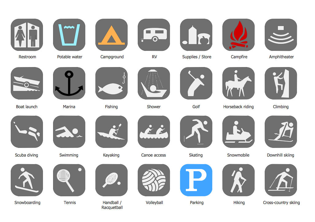 Road Symbols On Maps