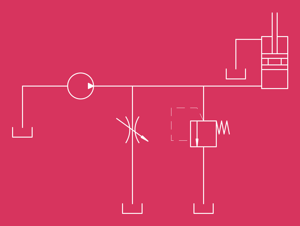 Mechanical Engineering - Hydraulic Schematic