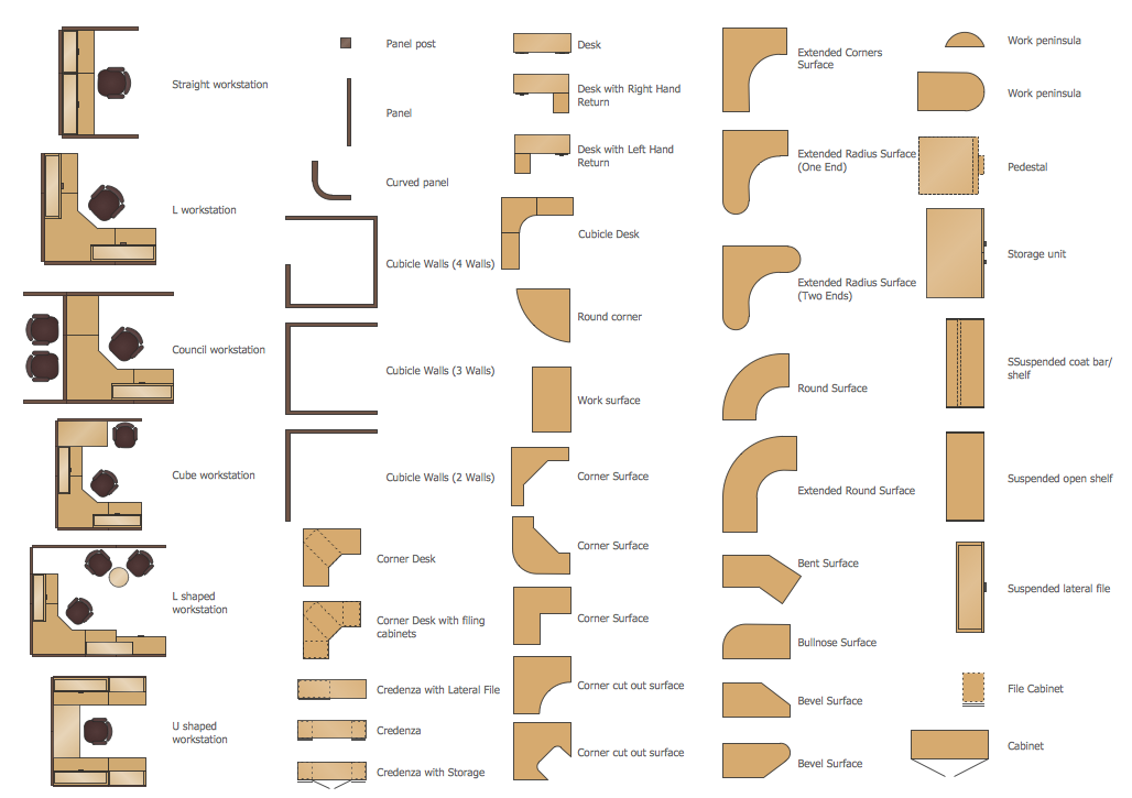 large home office layout