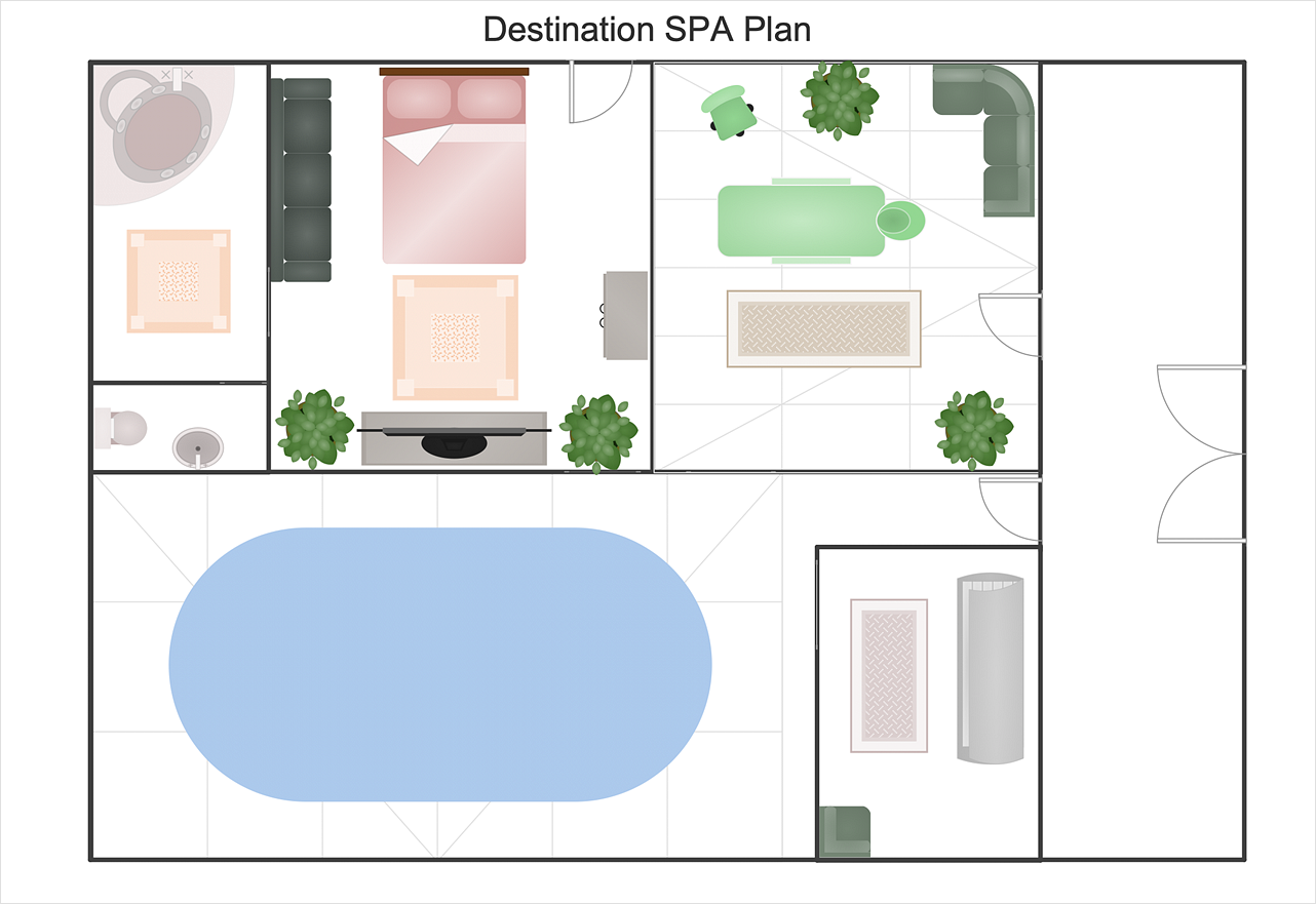 How to Draw a Floor Plan for SPA