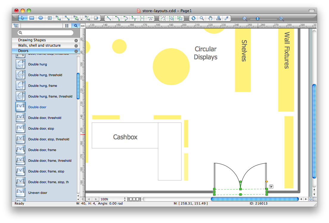 how to draw a floor plan on librecad