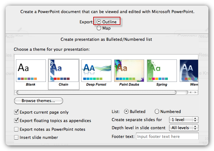 SWOT analysis presentation software