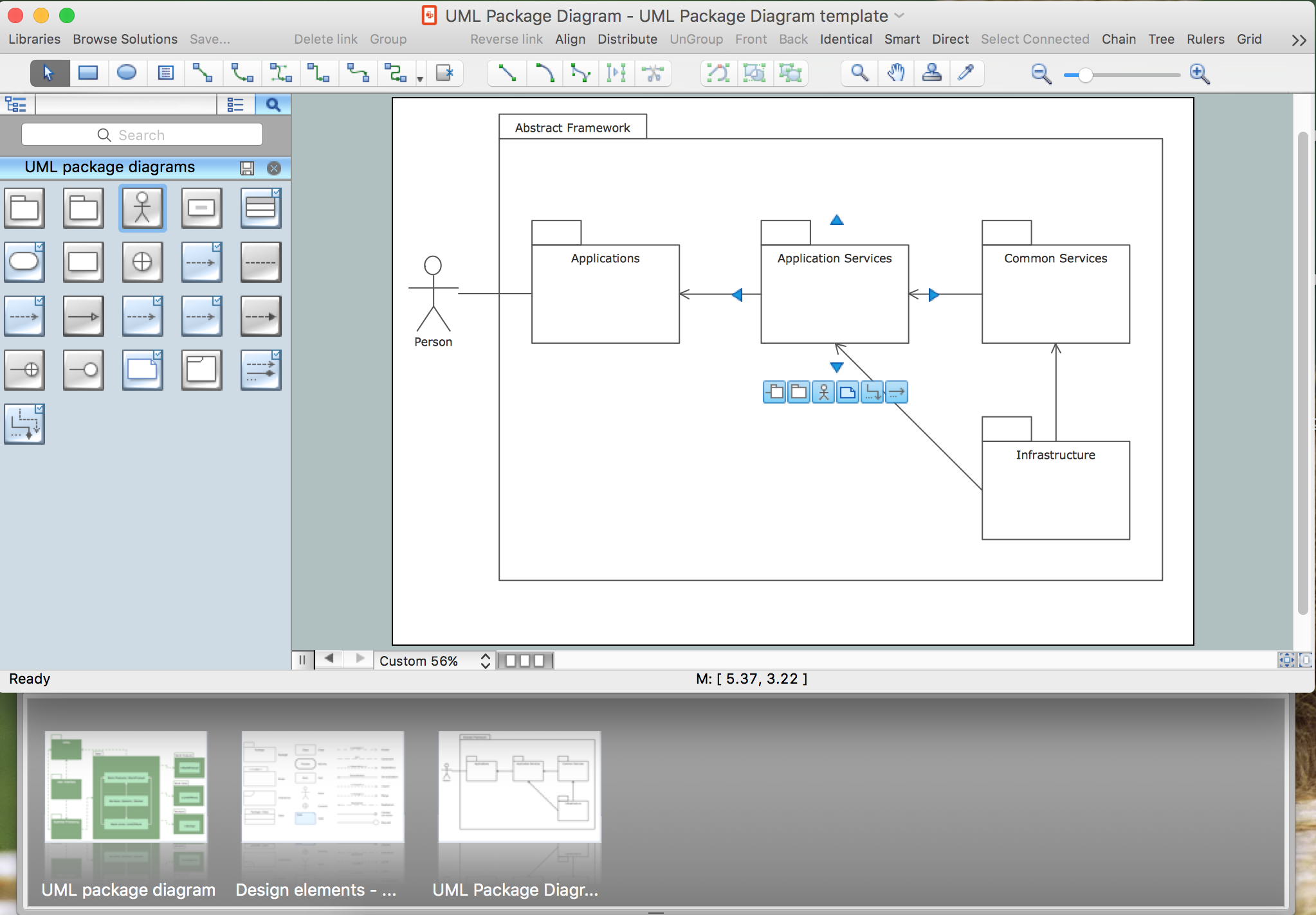 UML Package Diagram