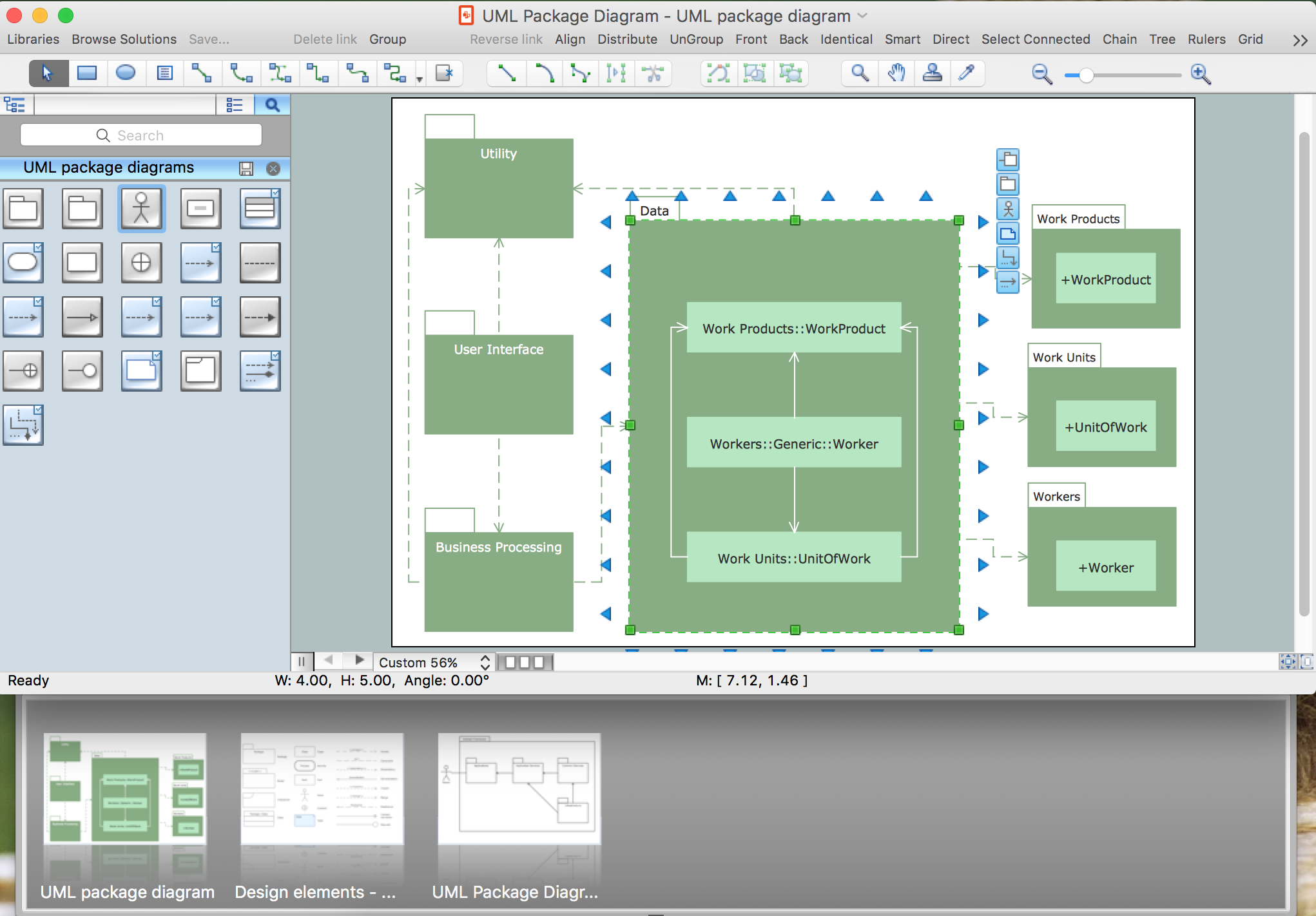 UML Package Diagram