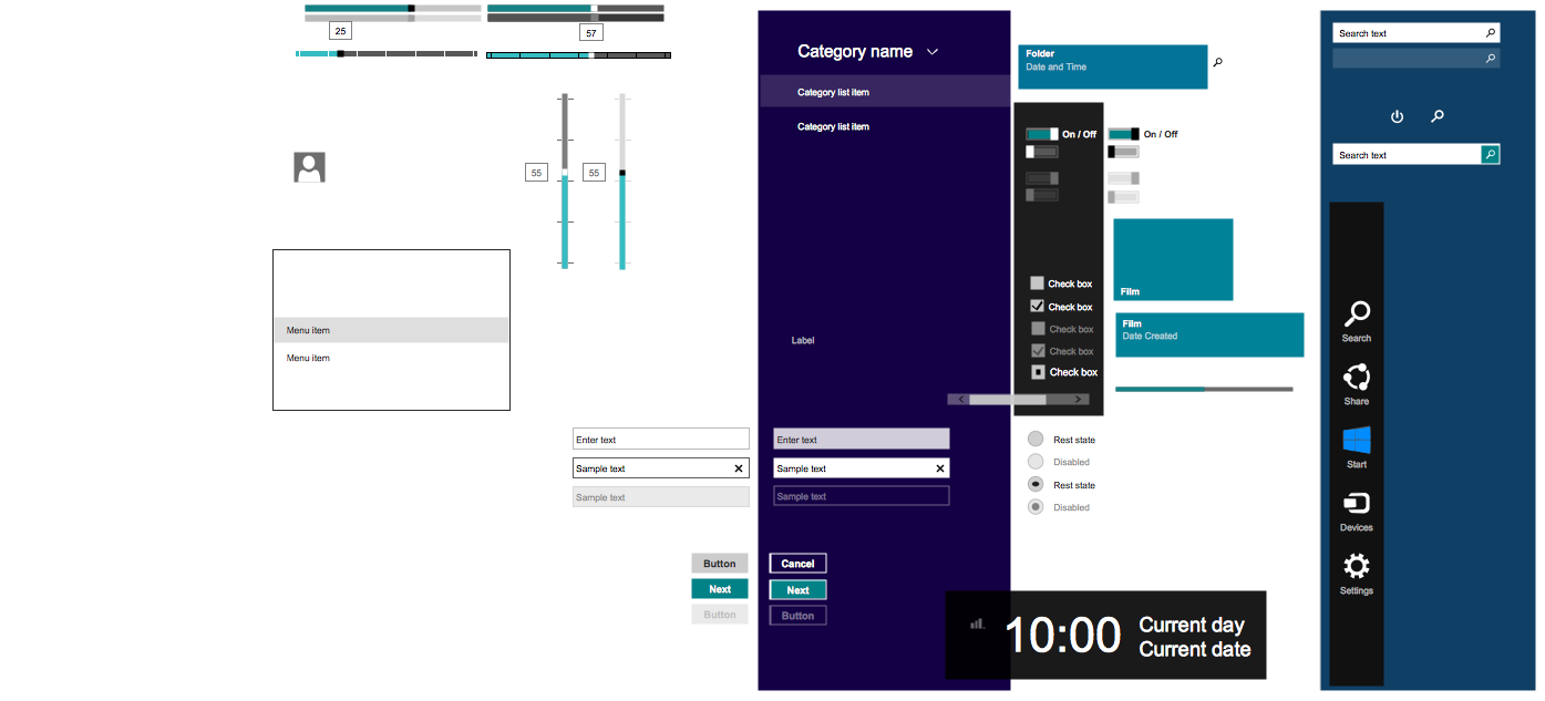 Windows 8 User Interface Design Examples - Windows 8 App