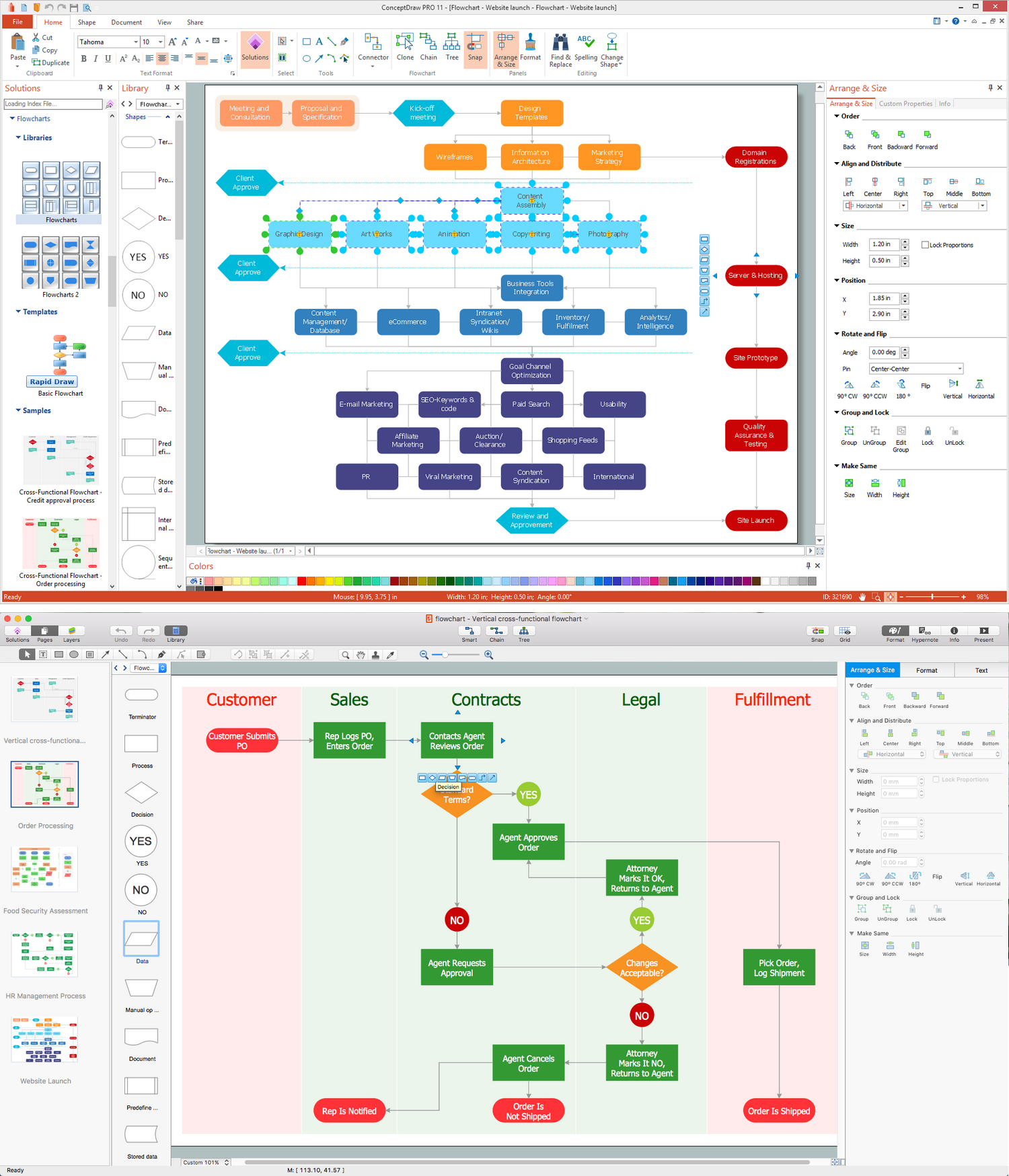 Flow chart Examples,workflow diagram, process flow diagram