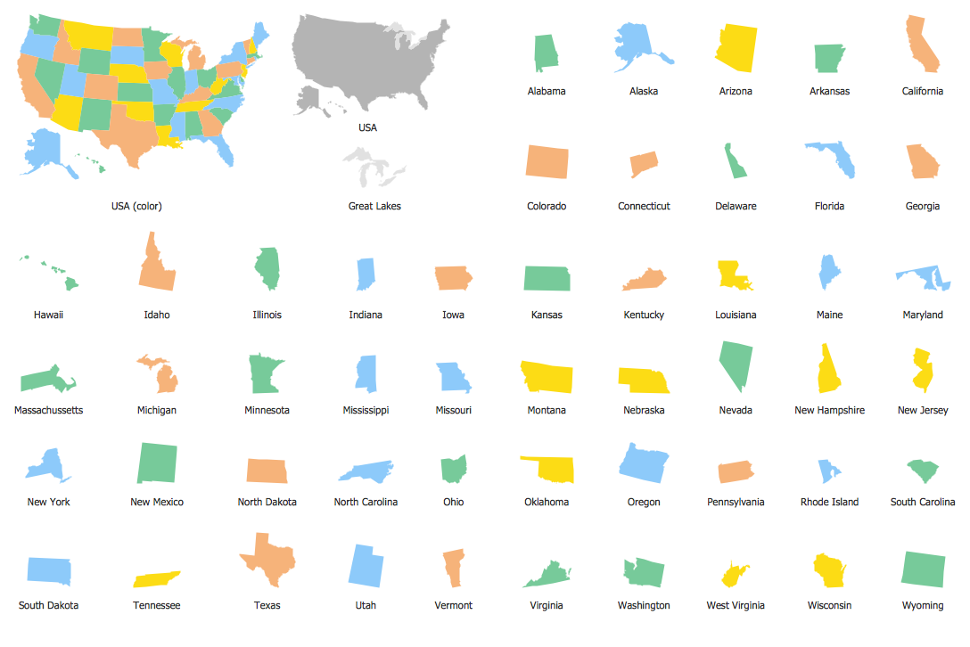 USA Library Design Elements