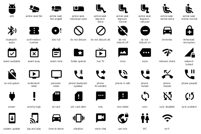 Download Design elements - Android system icons (notification)