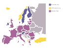 Political map - EU and NATO, Turkey, Europe, Cyprus,