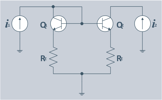 Circuit diagram, junction, indicator, meter, galvanometer, ground connection, ground, fixed resistor, resistor, bipolar transistor, bipolar junction transistor, BJT, NPN,