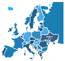  Europe contour map, location, Europe, Europe map, European countries,