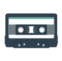 Audio cassette 2, audio cassette, audiocassette,