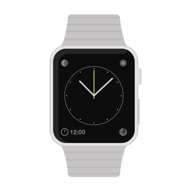iWatch, iWatch, Apple watch, drawing shapes,