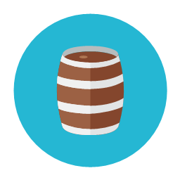 Wooden barrel, wooden barrel,