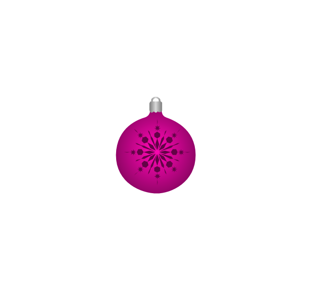 Christmas tree ornament, snowflake, lilac, snowflake, Christmas tree ornament,