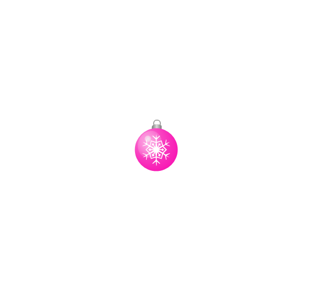 Christmas tree ornament, snowflake, lilac, small, snowflake, Christmas tree ornament,