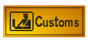 Customs sign, customs sign,