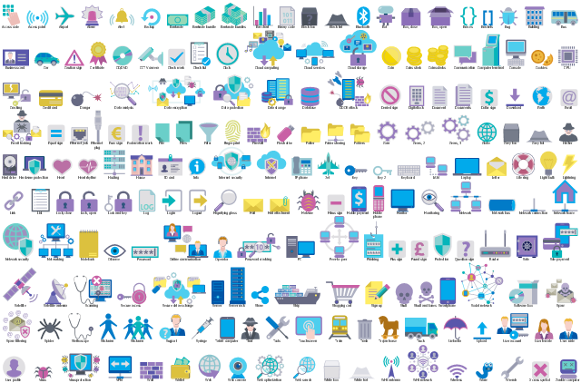 Design Elements Cybersecurity Clipart