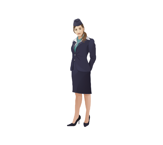 Flight attendant, flight attendant, hostess, air hostess, woman,