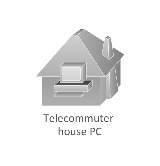 Telecommuter house PC, subdued, telecommuter house PC,