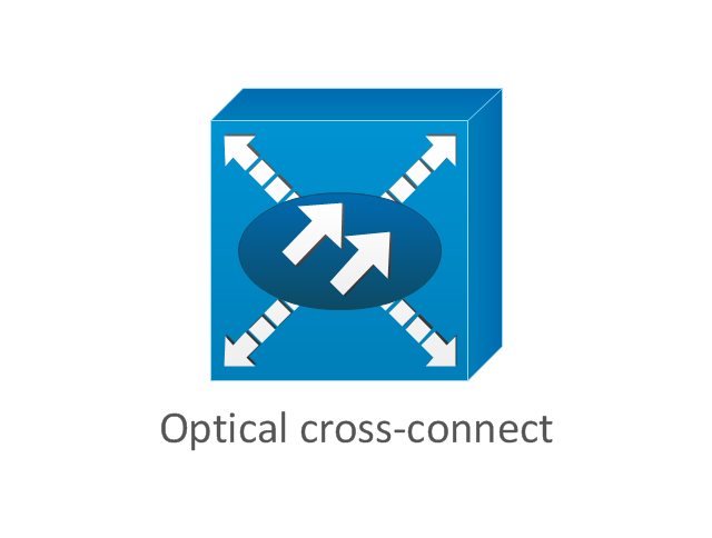 Optical cross-connect, optical cross-connect,