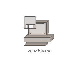 PC with software, PC with software ,