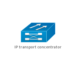 IP transport concentrator, IP transport concentrator,