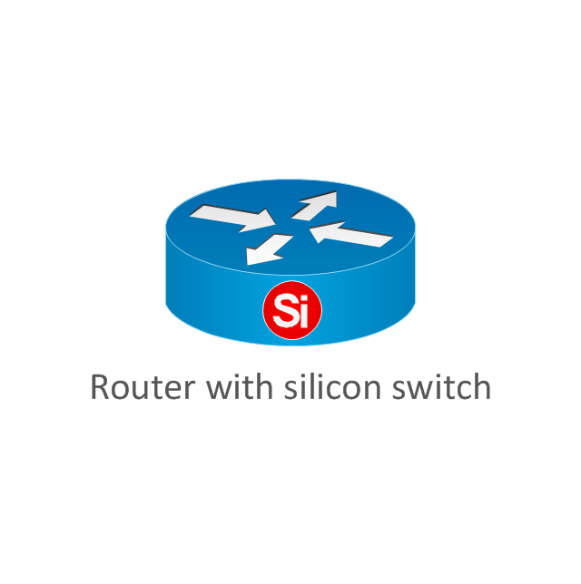 Router with silicon switch, router with silicon switch,