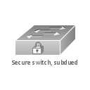 Secure switch, subdued, secure switch,