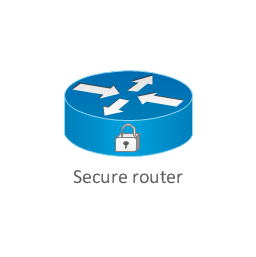 Secure router, secure router,