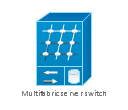 Multifabric server switch, multifabric server switch,
