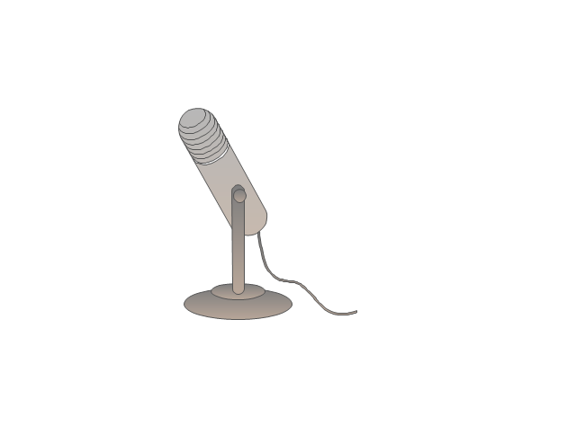 microphone and speaker stencils for visio download