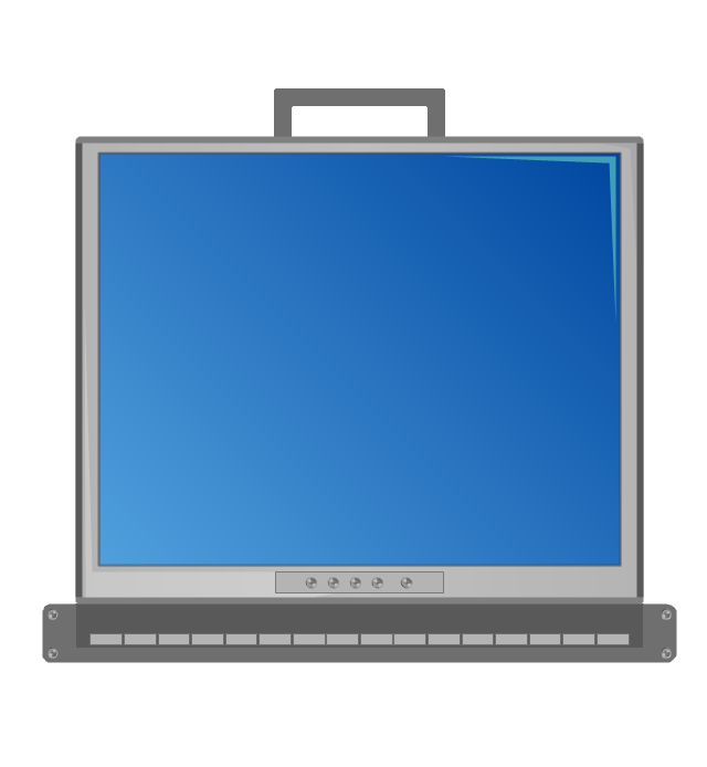 1U 19'' LCD monitor keyboard, LCD monitor keyboard, KVM,