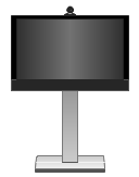Cisco TelePresence System MX200 42-inch (front), Cisco, telepresence,