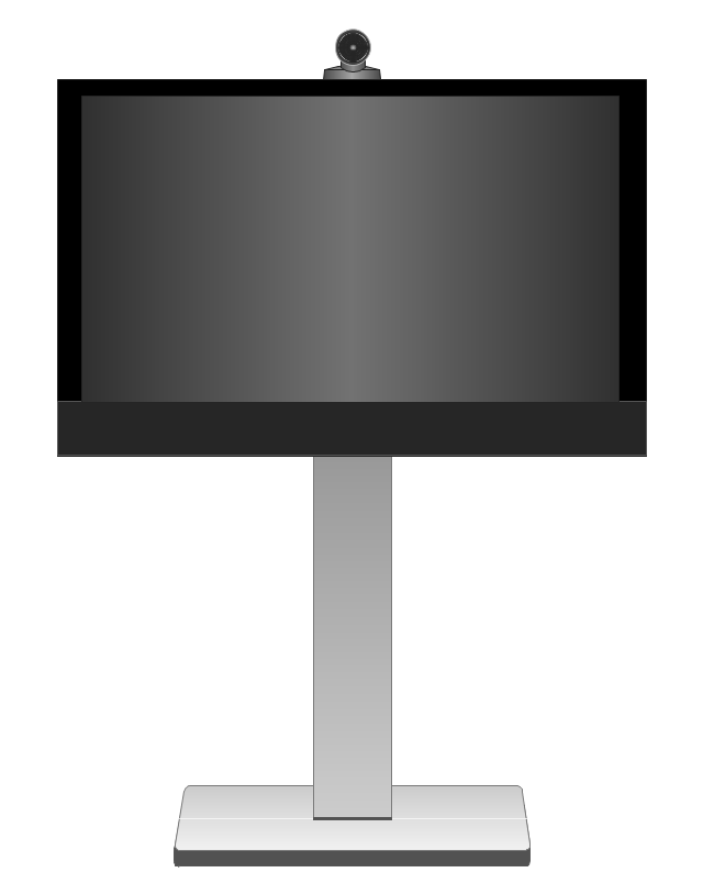 Cisco TelePresence System MX200 42-inch (front), Cisco, telepresence,