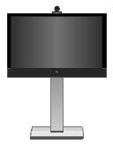 Cisco TelePresence System MX300 55-inch (front), Cisco, telepresence,