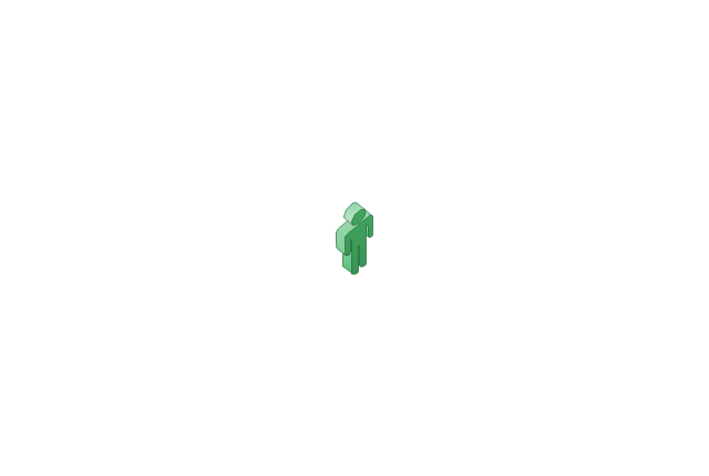 Figure green, man,