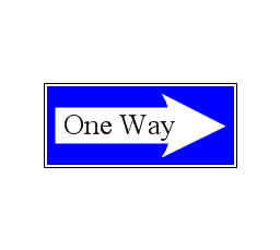 One-way street, one-way street,