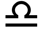 Libra sign, Libra symbol, Libra sign,