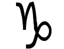 Capricornus sign, Capricornus symbol, Capricornus sign,