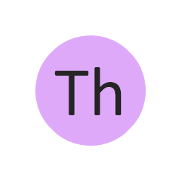 Thorium (Th), thorium, Th,