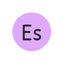 Einsteinium (Es), einsteinium, Es,