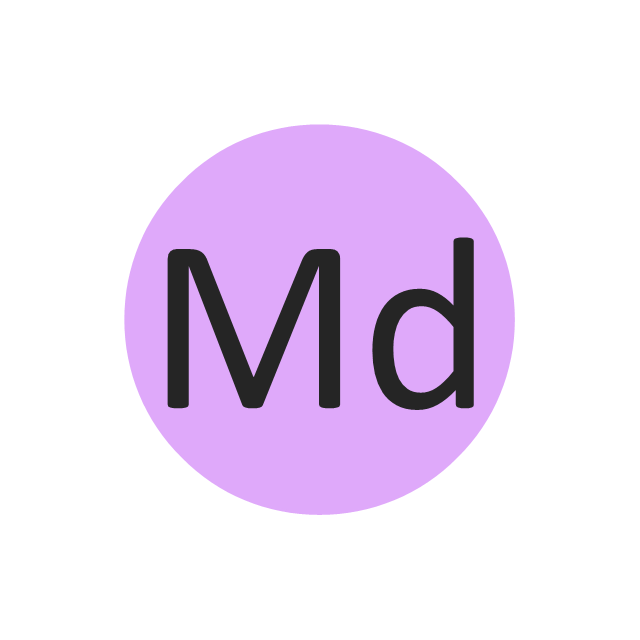 Mendelenium (Md), mendelenium, Md,