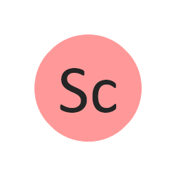 Scandium (Sc), scandium, Sc,