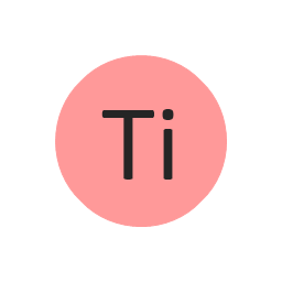 Titanium (Ti), titanium, Ti,